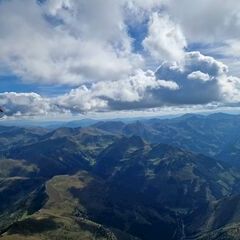 Flugwegposition um 12:36:14: Aufgenommen in der Nähe von Donnersbach, Österreich in 2691 Meter